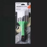 Giorgione Gesso Nylon slope Brushes Pack of 3