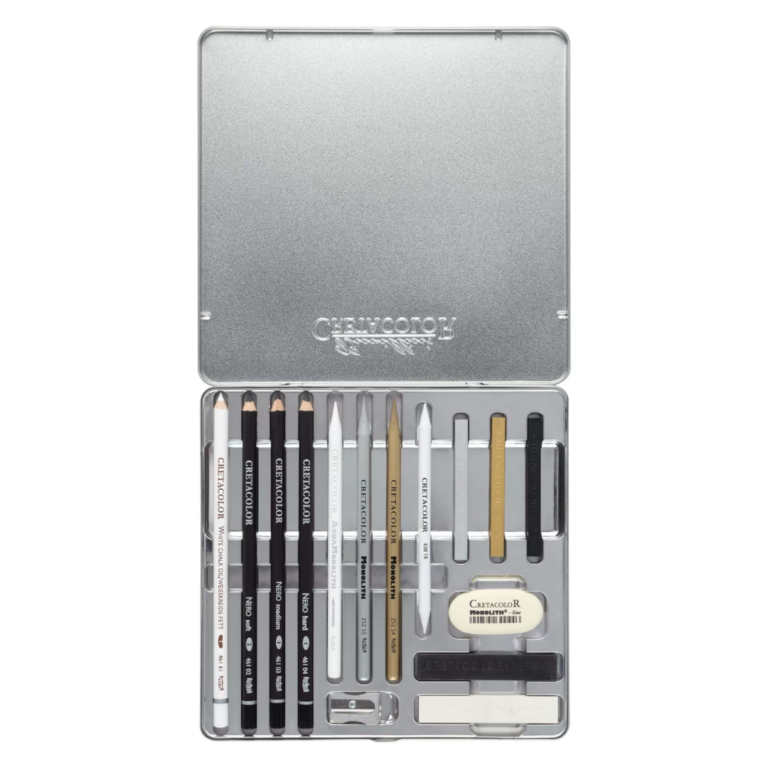 Cretacolor Diamond Box Metallic Drawing Set Of 15 2 Art Supplies Store Online Pakistan