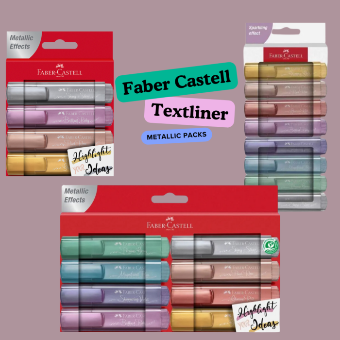 Faber Castell Textliner Metallic shades