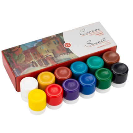 Sonnet Metallic Gouache Colors Set Of 6x20ml 6 Art Supplies Store Online Pakistan