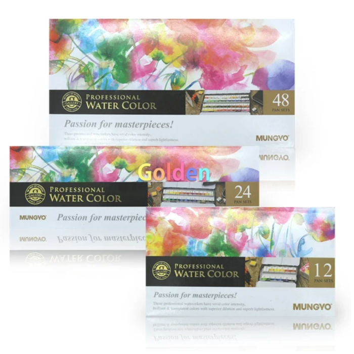 Mungyo Professional Watercolor Packs