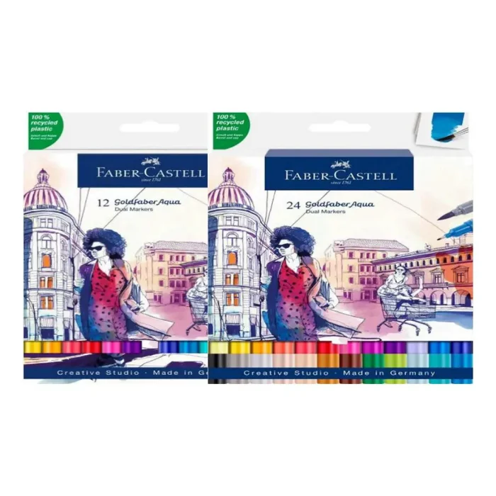 faber castell goldfaber aqua dual marker the stationers 1 Art Supplies Store Online Pakistan