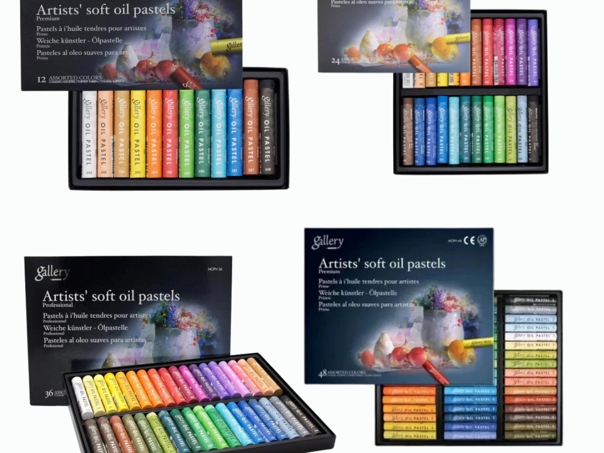 Royal & Langnickel 36 Soft Square Pastels - Assorted Colors For Sketching & Blending