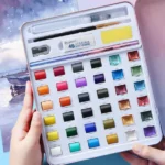 Giorgione Solid Metallic Watercolor Set of 36