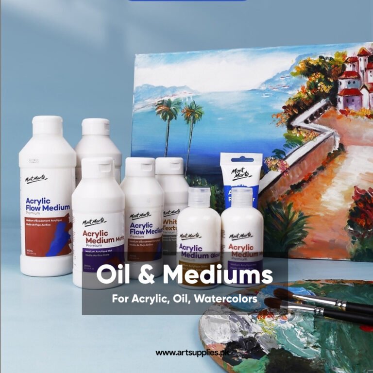 oil and mediums online Pakistan Art Supplies Store Online Pakistan