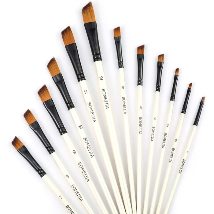 Angular Paint Brushes Art Supplies Store Online Pakistan