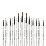 Best Quality Round Paint Brushes Sizes 1 to 12 for Acrylic, Oil, and Watercolor Painting in Pakistan