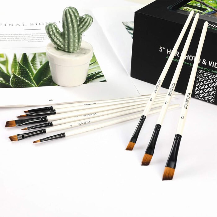 angle paint brush in different size Art Supplies Store Online Pakistan