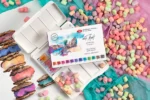 White Nights Artist Watercolor set of 12 Full Pans Pastel Theme Plastic Box - Image 5