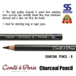 Conte a Paris Charcoal Pencil 2B Box Of 12 - Image 2