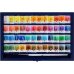 White Nights Artist Watercolor set of 48 Full Pans + Brush Wooden Box - Image 5