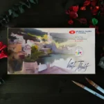 White Nights Artist Watercolor set of 36 Full Pans IWS Plastic Box