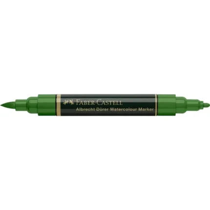 Faber Castell Albrecht Dürer Watercolour Marker Permanent Green Olive Pack of 4