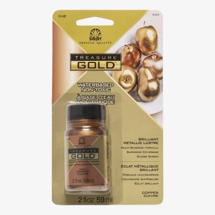 Folk-Art-Treasure-Gold-Metallic-Lustre-59ml-Copper