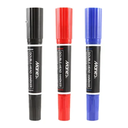 Maries Dual Tip Oil based Waterproof ink Marker Pack of 10