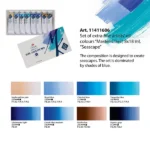 Masterclass Artists Oil Paints Set Of 8x18ml - Image 2