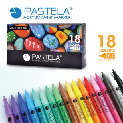 ST Pastela Acrylic Paint Marker Pack of 18