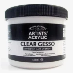 Winsor Newton Acrylic Painting Medium Clear Gesso 450ml