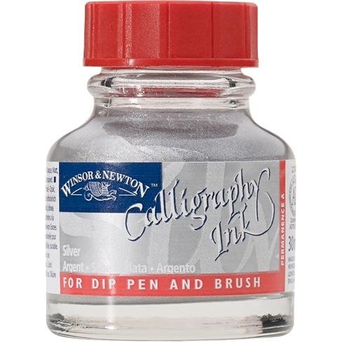Winsor Newton Calligraphy Ink 30ml sliver Art Supplies Store Online Pakistan