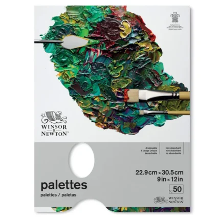 Winsor & Newton Tear Off Palette Pad 9" x 12" 50 Sheets
