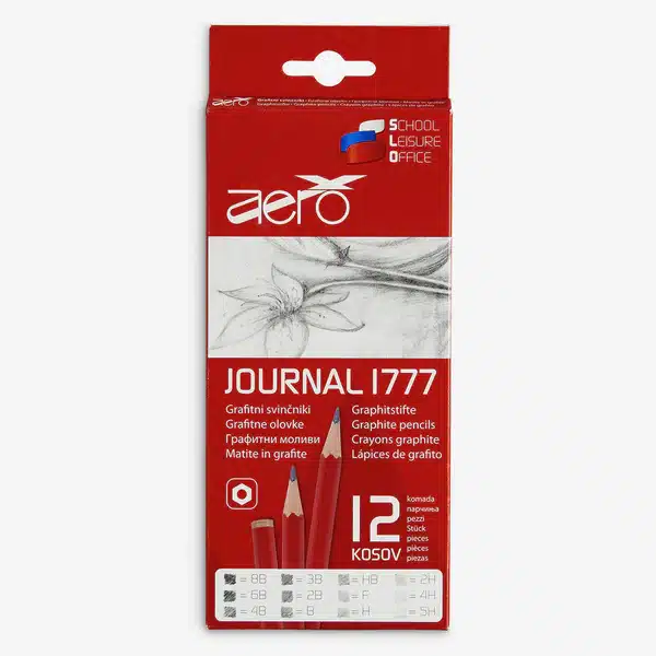 Aero Graphite Pencils Set Of 12 Pcs Aero Graphite Pencils Set Of 12 Pcs
