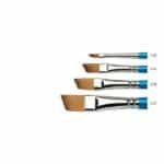 Winsor & Newton Cotman Flat Long Handle Brushes Sr 667