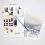 Winsor Newton Cotman Water Colour Box Set of 16 Half Pans - Image 2