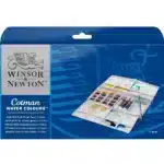 Winsor Newton Cotman Water Colour Box Set of 16 Half Pans