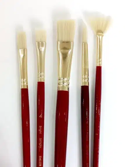 Daler Rowney Simply Oil Brush Set Of 5 Pcs