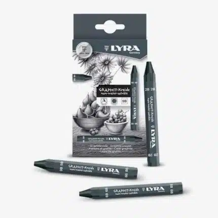 Lyra Water Non-Soluble Graphite Crayons single piece