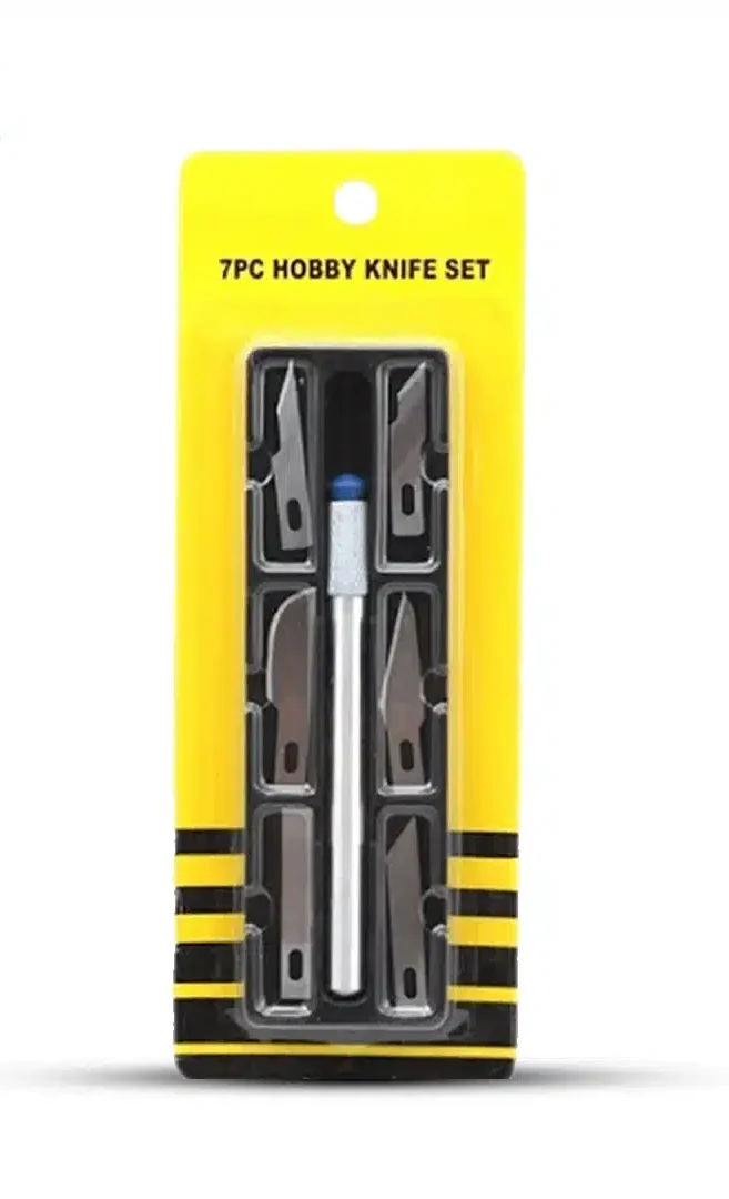 43 Hobby Knife Set of 7pcs - Image 1