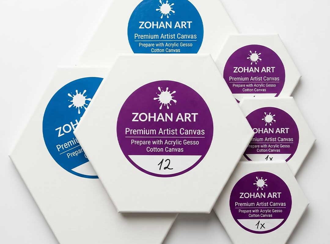 hexagone canvas in Pakistan Art Supplies Store Online Pakistan