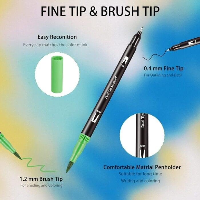 Giorgione Signature Dual Tip Watercolor 6 Art Supplies Store Online Pakistan