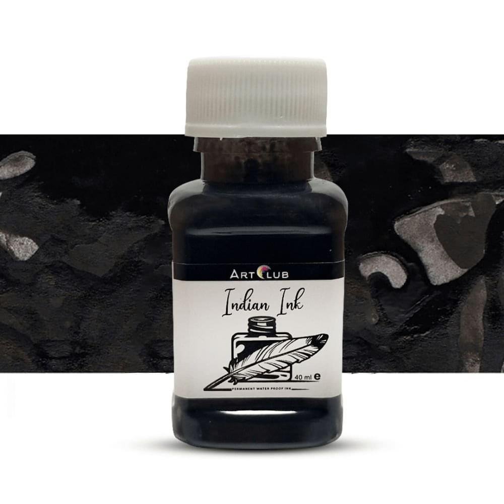 Indian ink For Calligraphy And Drawing 40ml Indian ink For Calligraphy And Drawing 40ml