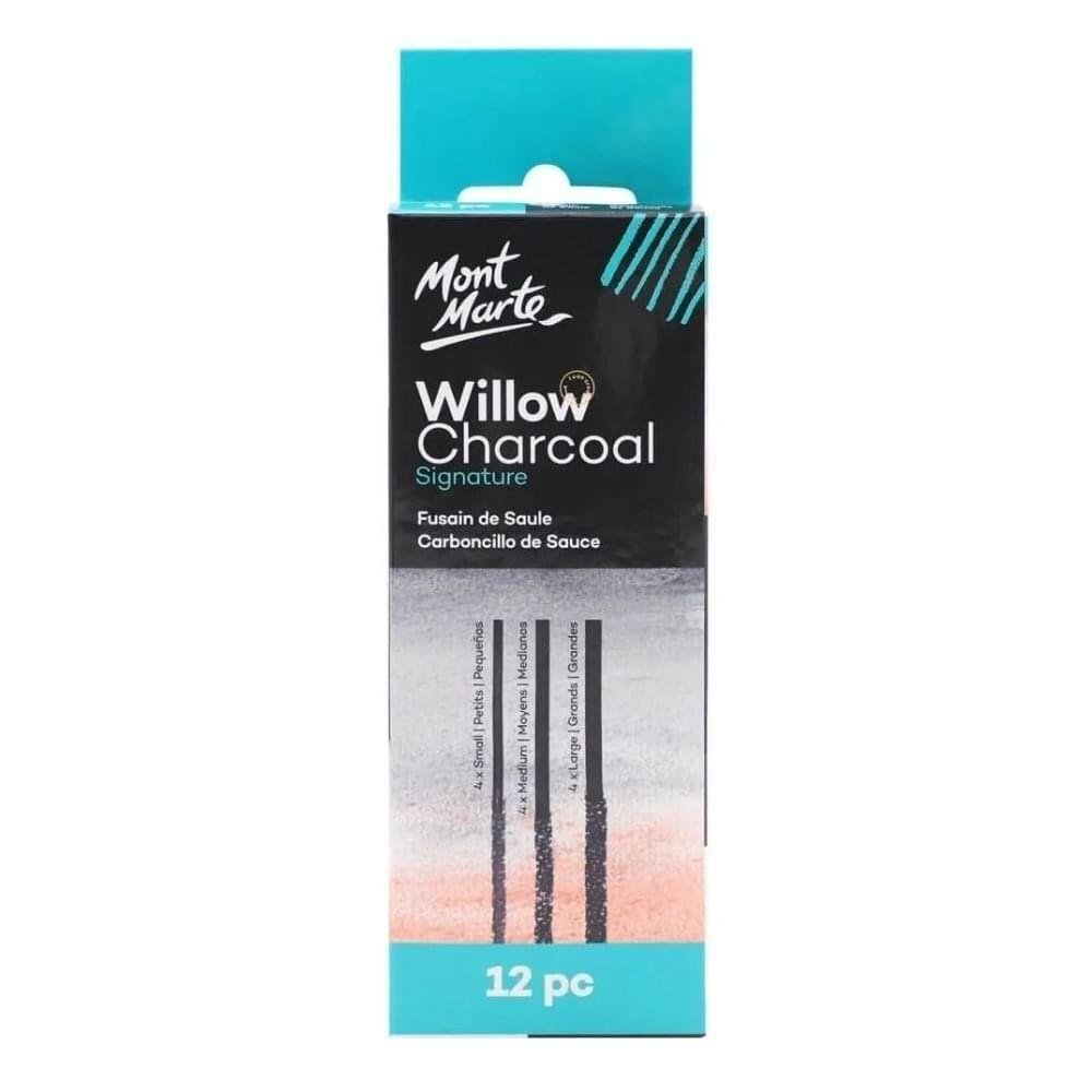 Mont Marte Signature Willow Charcoal Sticks 12pc Mont Marte Signature Willow Charcoal Sticks 12pc