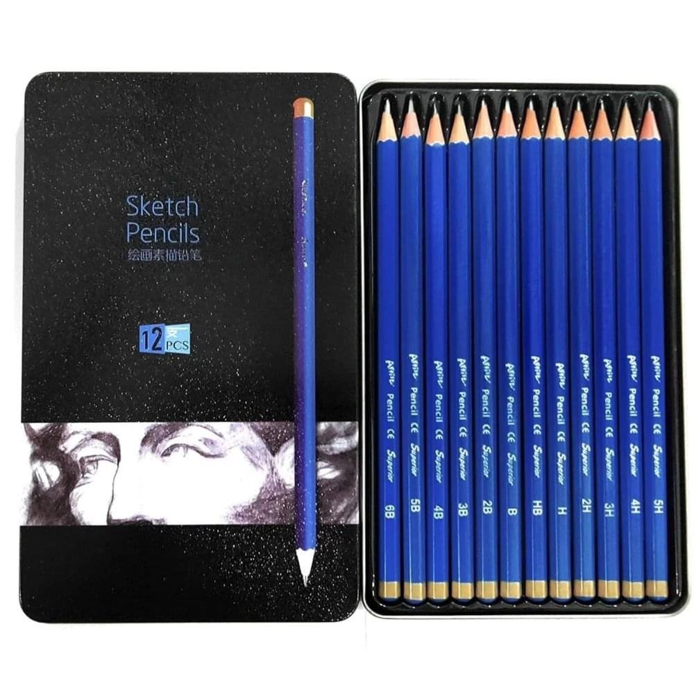 Superior Sketch Pencils 12pcs Pack Superior Sketch Pencils 12pcs Pack