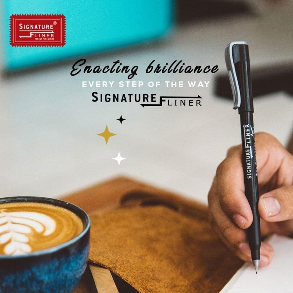 Signature Fineliner Star Mix Pack Of 10 (1) Signature Fineliner Star Mix Pack Of 10